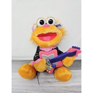 Tyco Sesame Street Rock & Roll Zoe - Vintage 1999 Animated Plush Doll